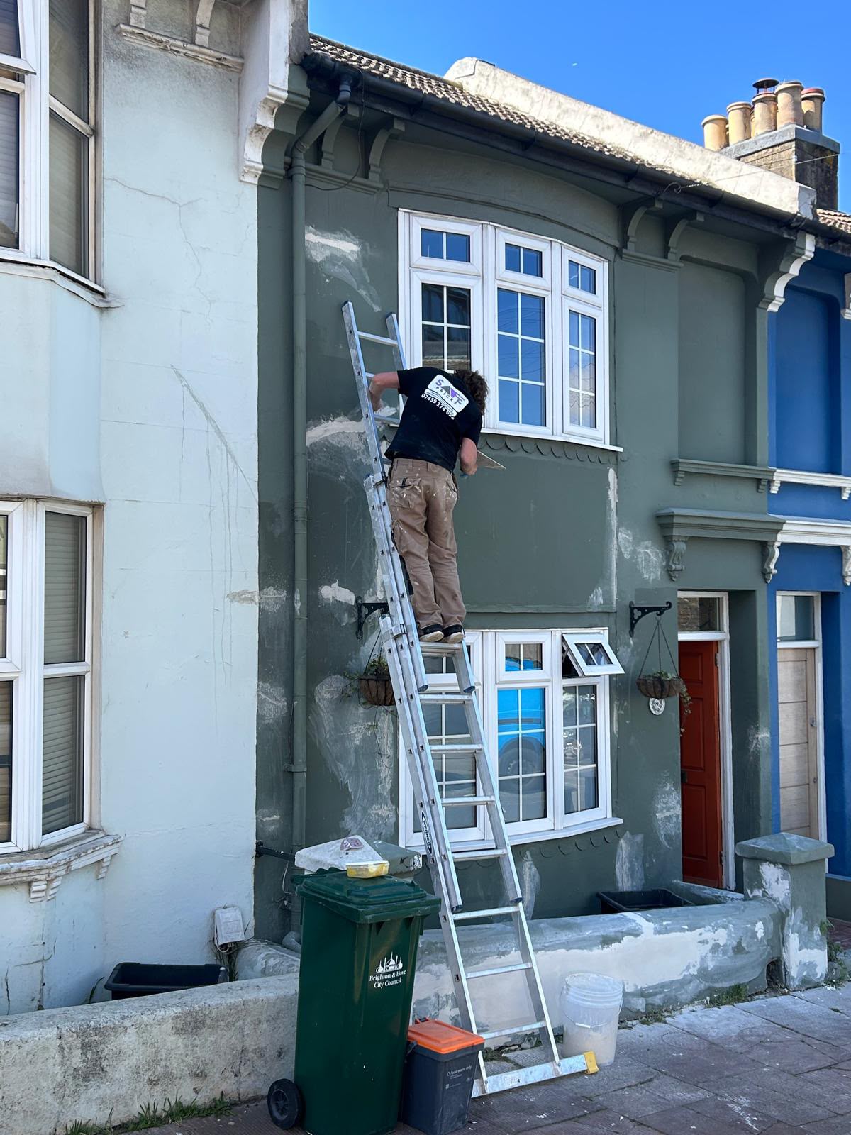 Safe-Bricks completing masonry restoration work in Brighton & Hove